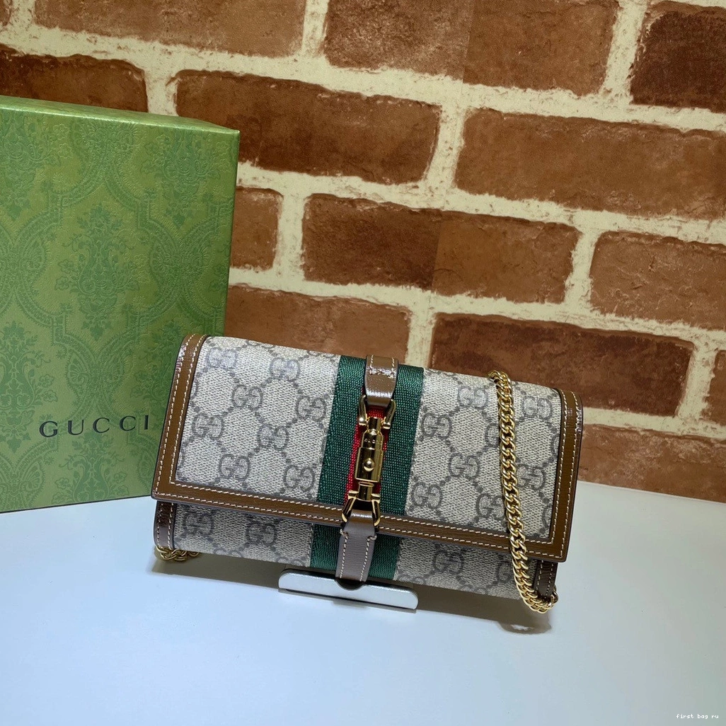 Firstbag ru chain 1961 Jackie wallet GUCCI 0806
